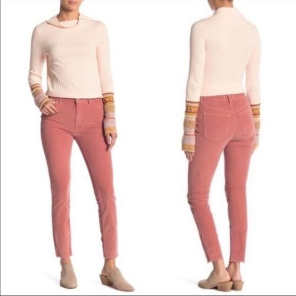 Free People Modern Mauve Corduroy Pants